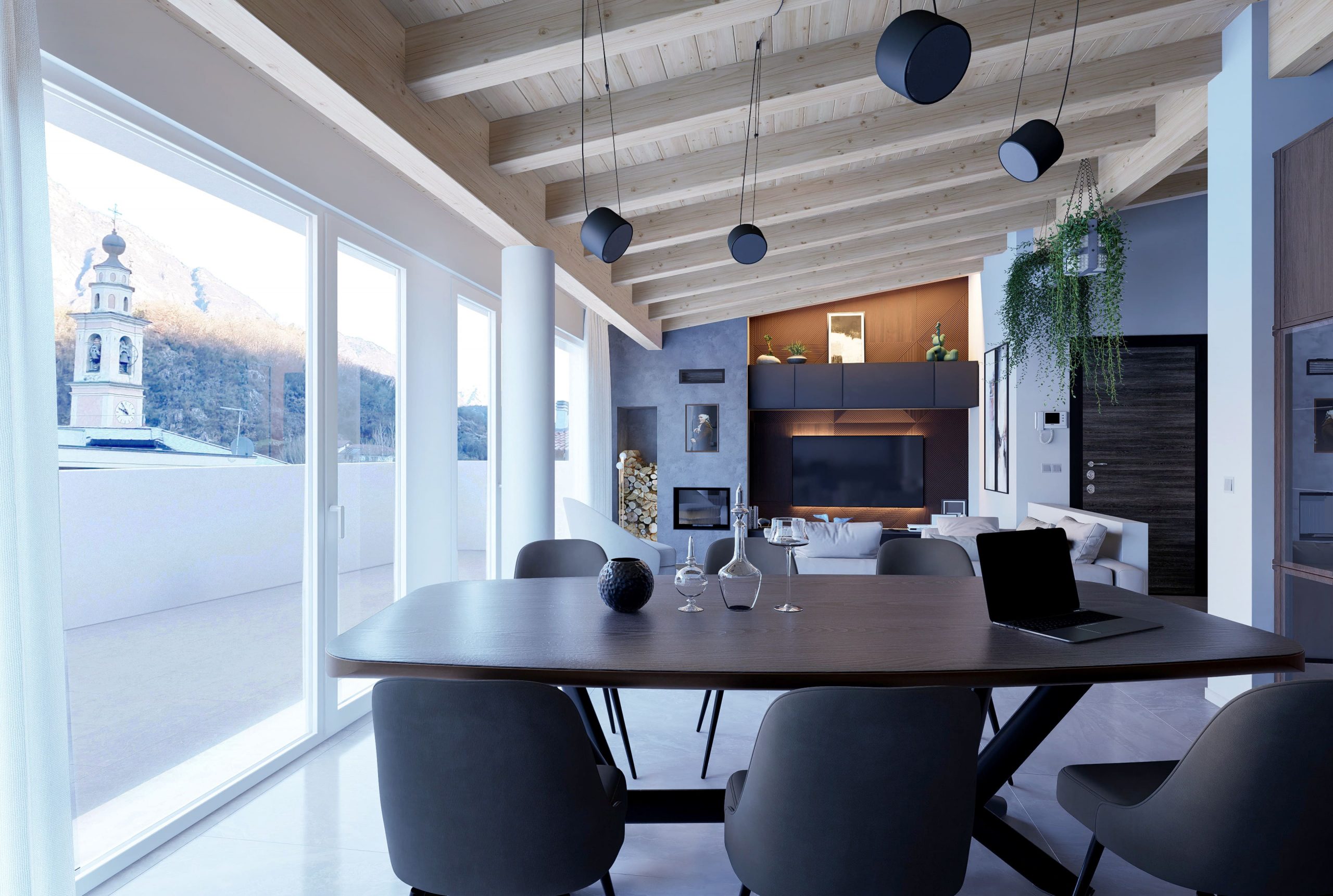 Attico moderno con terrazza panoramica e finiture personalizzabili – Consegna 2025!