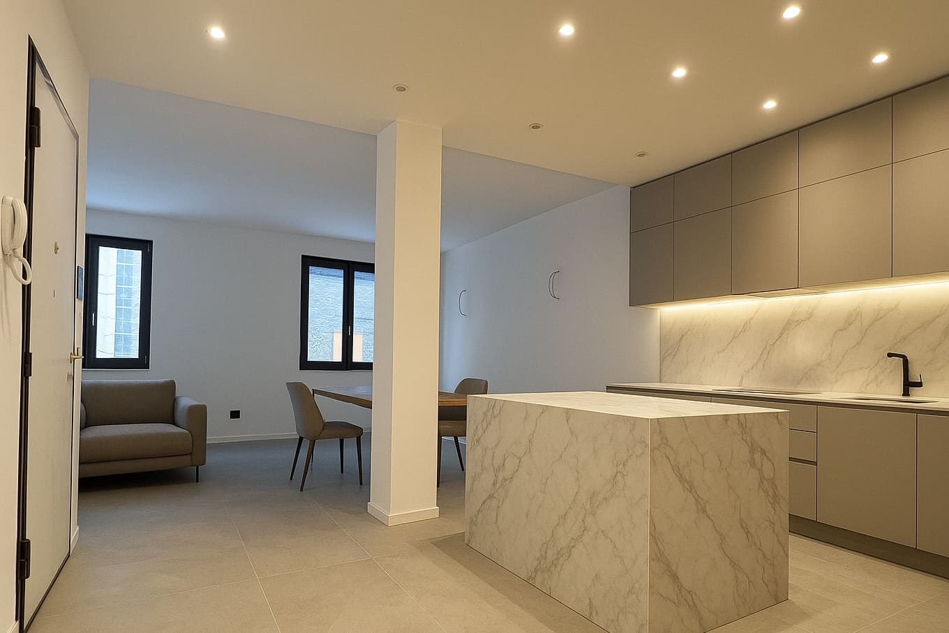 Appartamento ristrutturato a nuovo a Esine con 2 bagni!