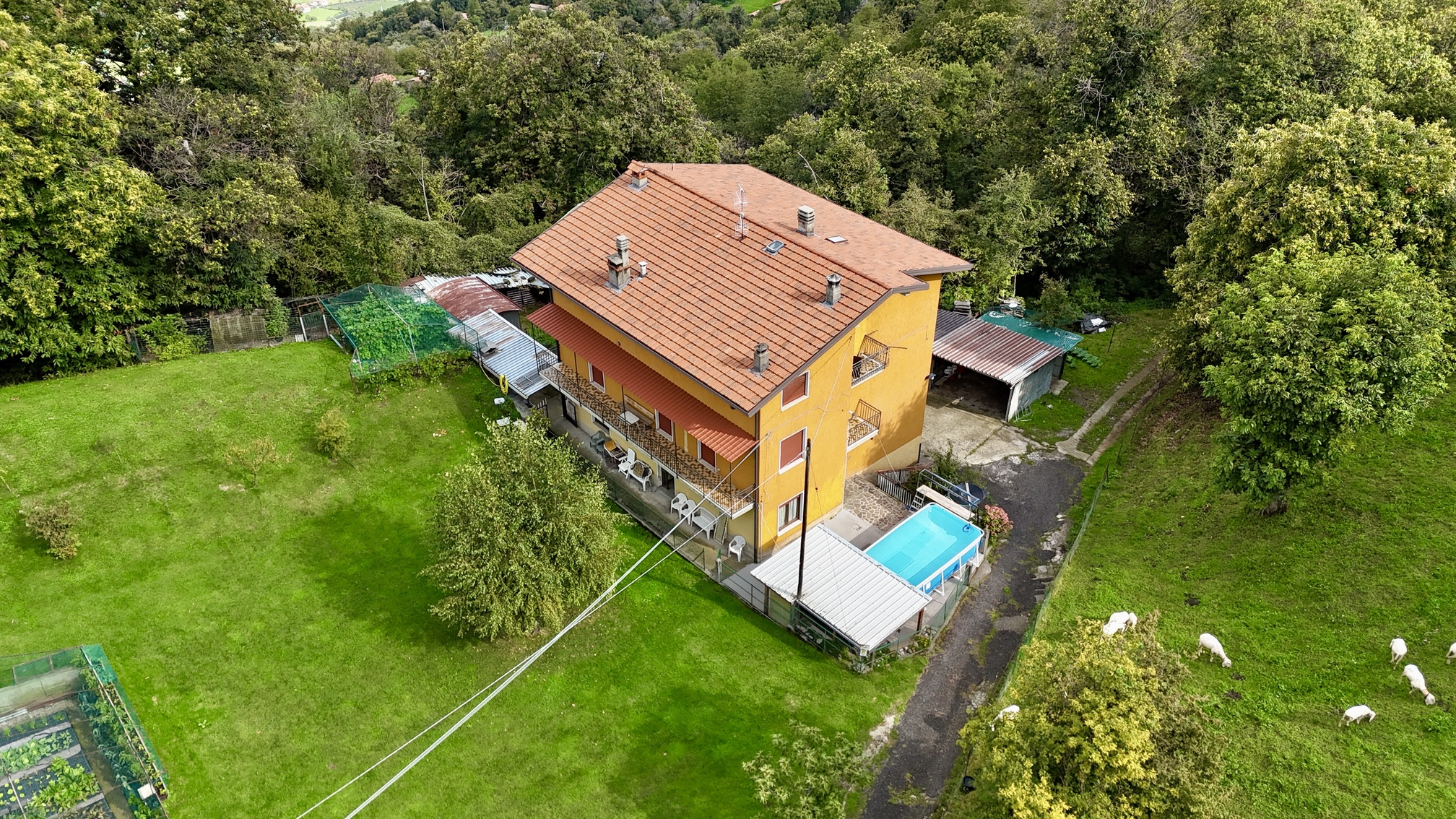 Quadrilocale in casa singola in Località Vissone (Piancamuno)